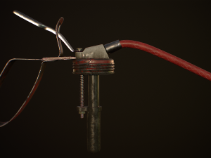 Industrial Small Oil Cane Modello 3D