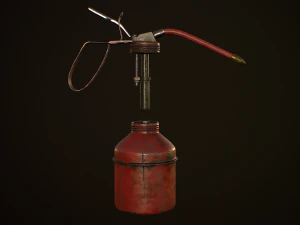 Industrial Small Oil Cane 3D Model