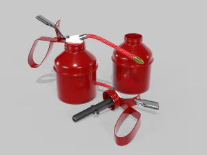 Промышленный небольшой масляный тростник A01 3D Модель