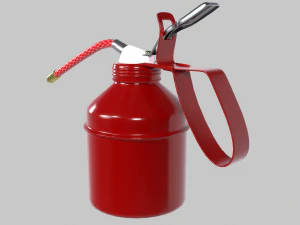 Industrial Small Oil Cane A01 3D Model