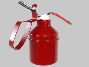 Industrial Small Oil Cane A01 3D Model
