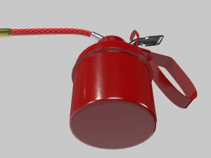 Industrial Small Oil Cane A01 3D Model