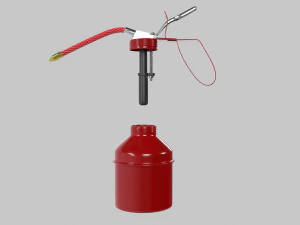 Industrial Small Oil Cane A01 3D Model