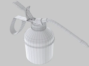 Industrial Small Oil Cane A01 3D Model