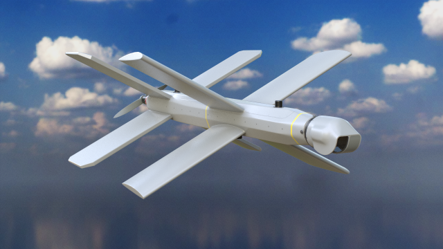 Lancet Drone 3D Model .c4d .max .obj .3ds .fbx .stl .blend 