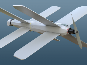 Lancet Drone 3D Model