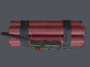 Digital Time Bomb Modelo 3D