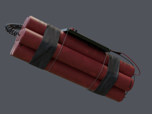 Digital Time Bomb Modelo 3D