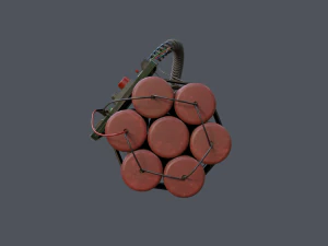 Цифрова бомба уповільненої дії 3D Модель