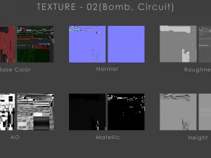 Цифрова бомба уповільненої дії 3D Модель