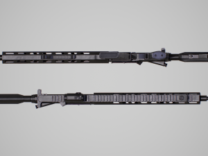 AR15 Assault Rifle 3D Model