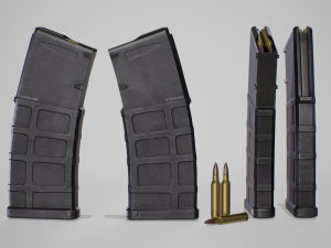 AR15 Assault Rifle 3D Model