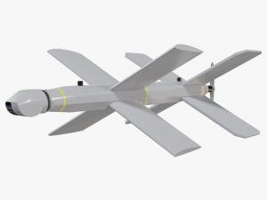 Lancet Drone High Poly 3D Модель