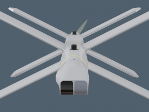 Lancet Drone High Poly 3D 모델
