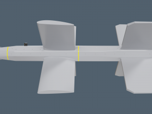 Lancet Drone High Poly 3D 모델