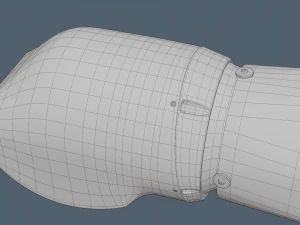 Lancet Drone High Poly 3D Model