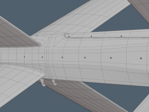 Lancet Drone High Poly 3D 모델