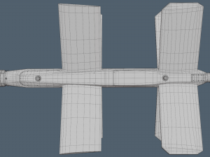 Lancet Drone High Poly 3D 모델