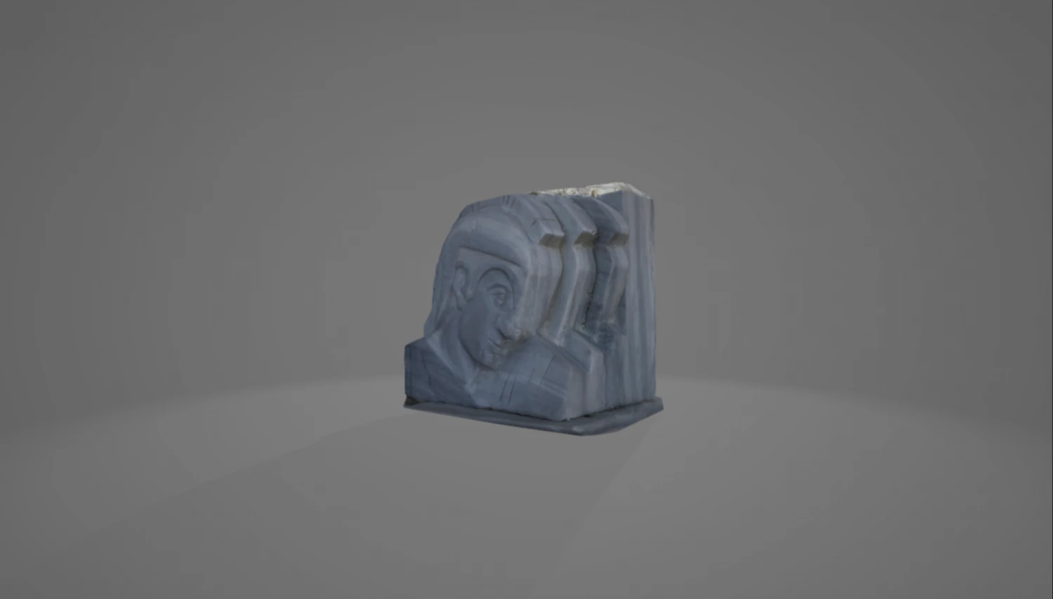 Troia statue 3D Model .c4d .max .obj .3ds .fbx .stl .blend 