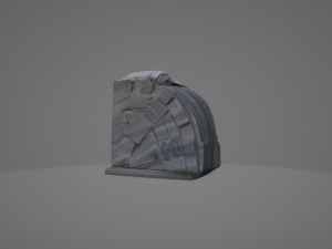 Troia statue Modello 3D