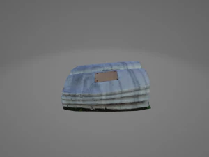 Stone Book 3D Model