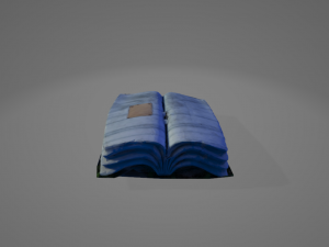 Stone Book Modello 3D