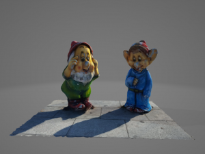 Dwarfs 3D Model