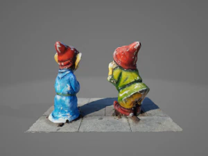 Dwarfs 3D Model