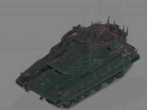 Merkava Mk 4M 3D Модель