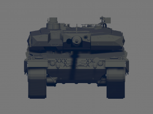 Leopard 2 PL 3D Model