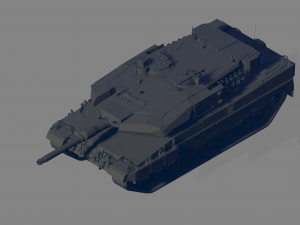 Leopard 2 PL 3D Model