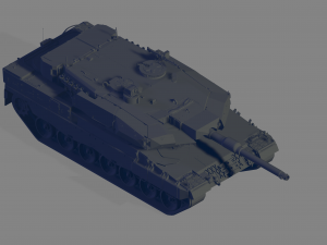Leopard 2 PL 3Dモデル