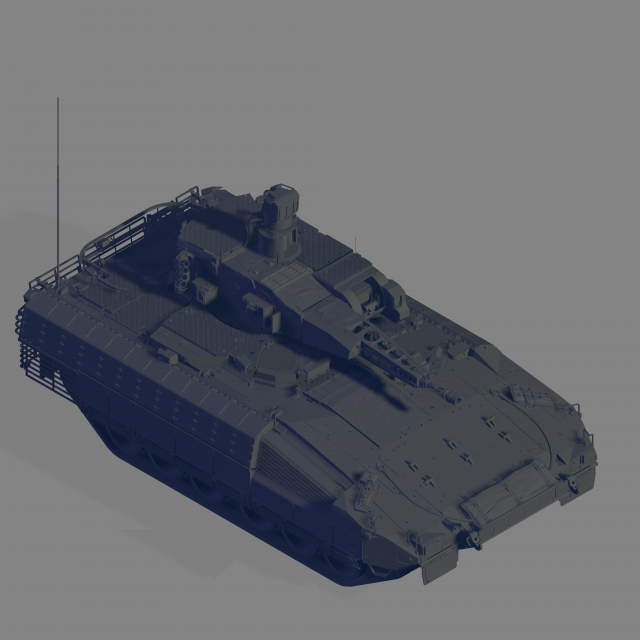 PUMA tank Modelo 3D .c4d .max .obj .3ds .fbx .stl .blend 