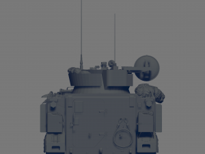 M163 Tank 3Dモデル