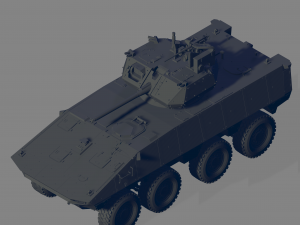 VBCI-2 MCT30 3D Model