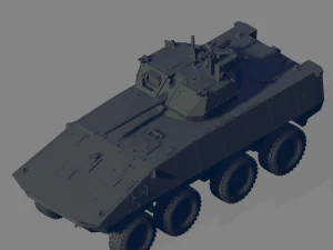 VBCI-2 MCT30 3D Model