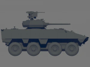 VBCI-2 MCT30 3D Model