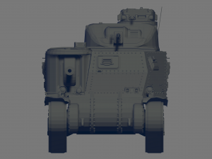 M3 Lee Tank 3Dモデル