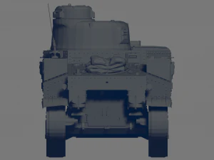 M3 Lee Tank 3D Model