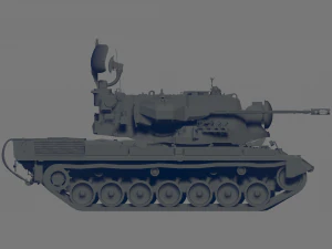 Gepard 3D Model