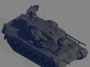 Gepard 3D Model