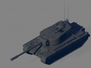 T34 Tank 3D मॉडल