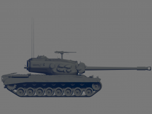 T34 Tank 3D मॉडल