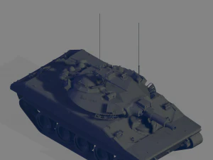 Танк М551 3D Модель