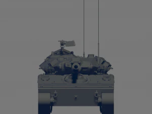 M551 Tankı 3D Model