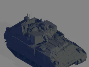 M3A3 Брэдли 3D Модель