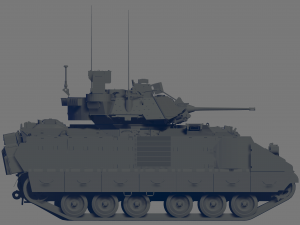 M3A3 Bradley Modello 3D