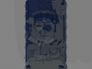 M3A3 Bradley Modello 3D