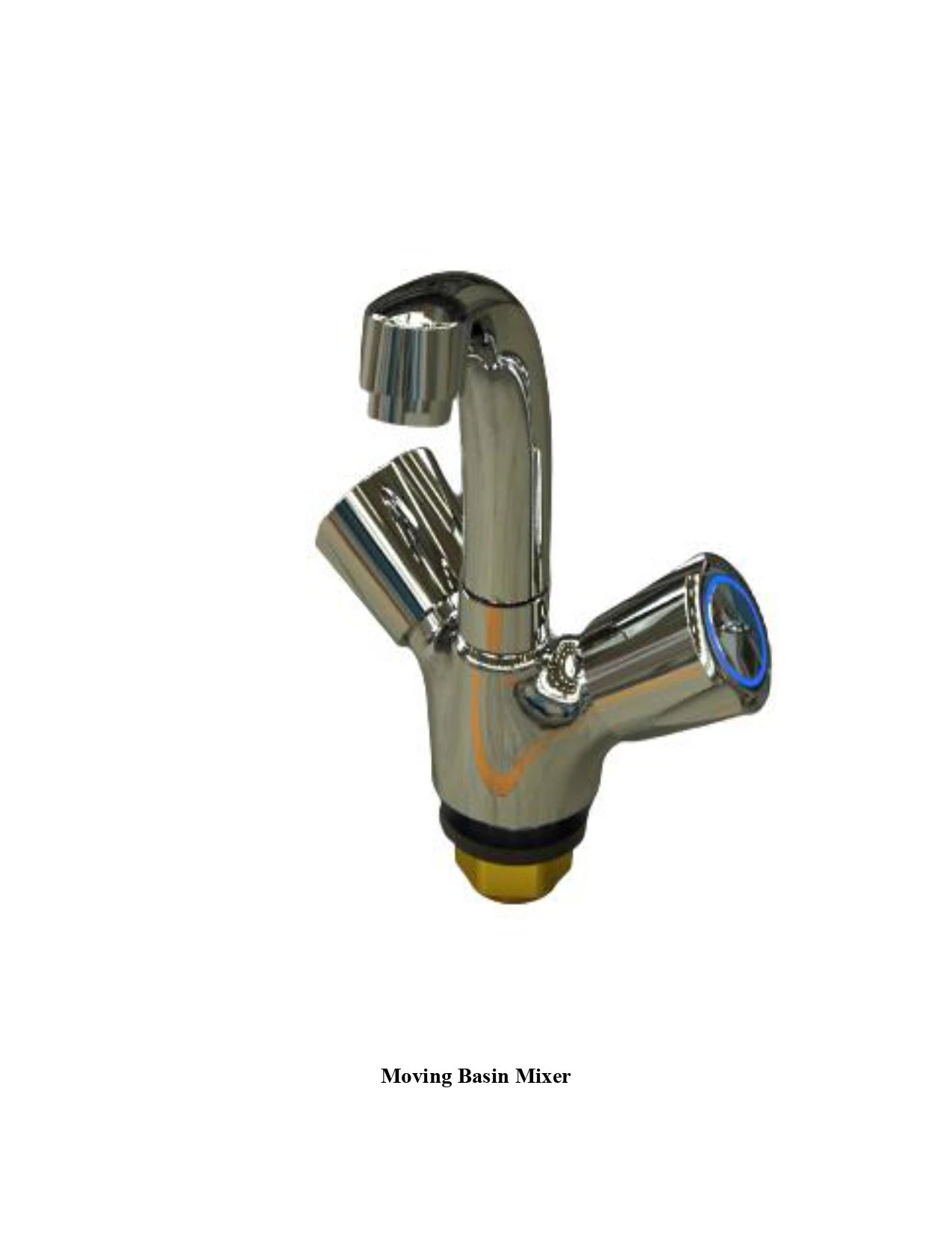 Water Tap Moving Basin Mixture 3D Print Model .c4d .max .obj .3ds .fbx .stl .blend