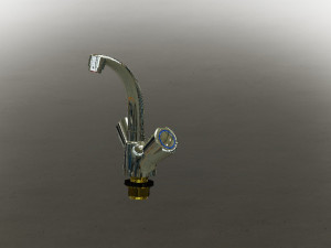 Water Tap Moving Basin Mixture 3D Принт Модель